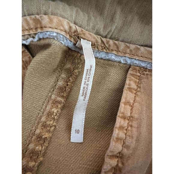 Free People Seamed Like The Real thing Straight Leg Trousers - Size 10 - Picture 6 of 7